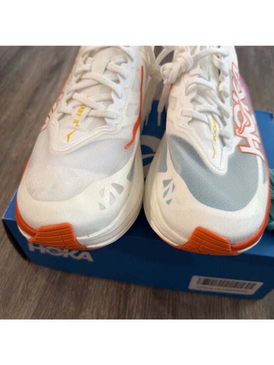 New Hoka One One HOKA Rocket X 2 Frost Lava Running Shoes Men\'s  11.5   1127927 main image 10
